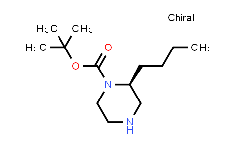 CAS No. 169447-76-1, (S)-1-Boc-2-butyl-piperazine