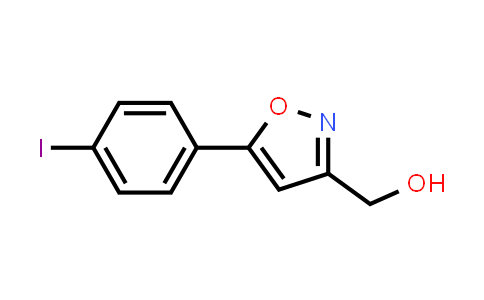 CAS No. 1695039-91-8, (5-(4-Iodophenyl)isoxazol-3-yl)methanol