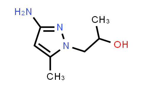 CAS No. 1695629-77-6, 1-(3-Amino-5-methyl-1H-pyrazol-1-yl)propan-2-ol