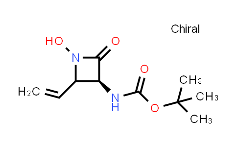 CAS No. 1696406-35-5, tert-Butyl ((3S)-1-hydroxy-2-oxo-4-vinylazetidin-3-yl)carbamate