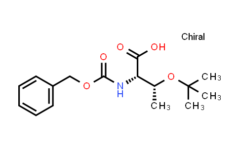 CAS No. 16966-09-9, N-((Benzyloxy)carbonyl)-O-(tert-butyl)-L-threonine