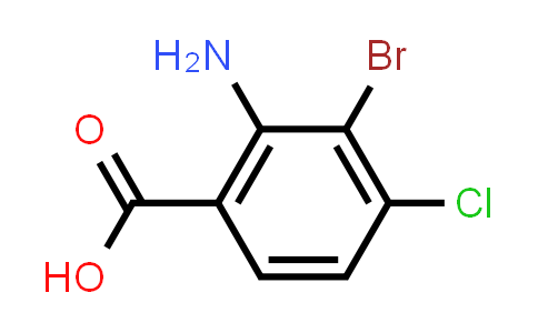 CAS No. 1698146-49-4, 2-Amino-3-bromo-4-chlorobenzoic acid