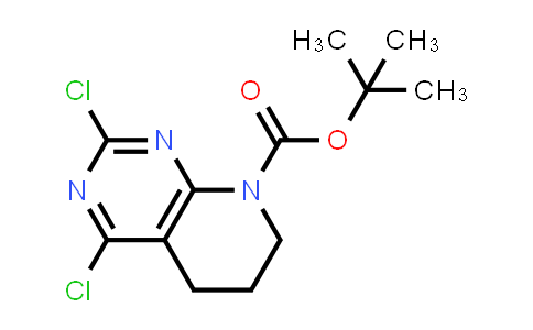 CAS No. 1698477-92-7, tert-Butyl 2,4-dichloro-6,7-dihydropyrido[2,3-d]pyrimidine-8(5H)-carboxylate