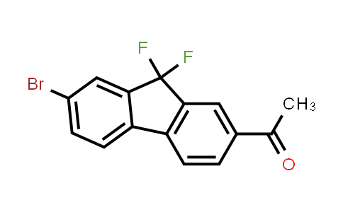 CAS No. 1698910-38-1, 1-(7-Bromo-9,9-difluoro-9H-fluoren-2-yl)ethanone