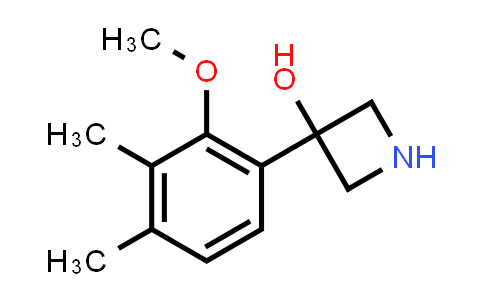 CAS No. 1699110-18-3, 3-(2-Methoxy-3,4-dimethylphenyl)azetidin-3-ol