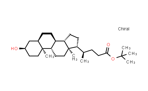 CAS No. 169965-90-6, (R)-tert-Butyl 4-((3R,5R,8R,9S,10S,13R,14S,17R)-3-hydroxy-10,13-dimethylhexadecahydro-1H-cyclopenta[a]phenanthren-17-yl)pentanoate
