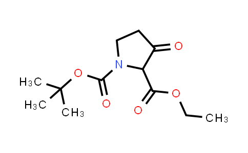 CAS No. 170123-25-8, 1-tert-Butyl 2-ethyl 3-oxopyrrolidine-1,2-dicarboxylate