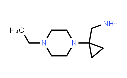 CAS No. 1702065-66-4, (1-(4-Ethylpiperazin-1-yl)cyclopropyl)methanamine