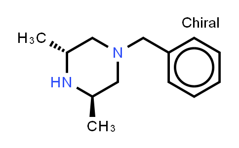 CAS No. 170211-03-7, Piperazine, 3,5-dimethyl-1-(phenylmethyl)-, (3R,5R)- (or Piperazine, 3,5-dimethyl-1-(phenylmethyl)-, (3R-trans)-)