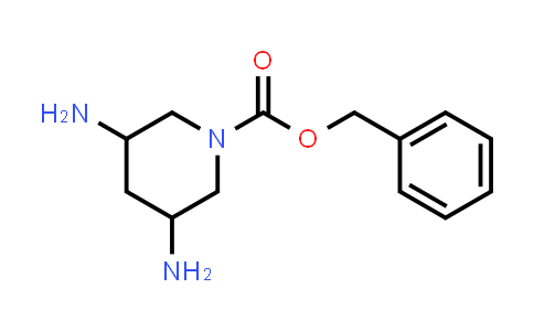 CAS No. 1703052-15-6, Benzyl 3,5-diaminopiperidine-1-carboxylate