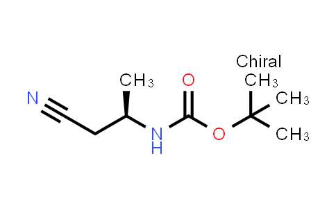 CAS No. 170367-68-7, (R)-tert-Butyl (1-cyanopropan-2-yl)carbamate