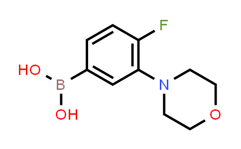 CAS No. 1704073-35-7, (4-Fluoro-3-morpholinophenyl)boronic acid