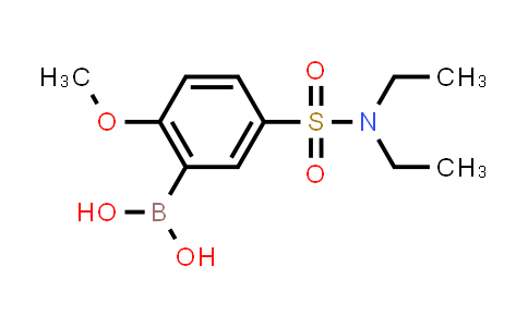 CAS No. 1704095-35-1, (5-(N,N-Diethylsulfamoyl)-2-methoxyphenyl)boronic acid
