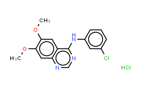 MC531034 | 170449-18-0 | N-(3-氯苯基)-6,7-二甲氧基-4-喹唑啉胺盐酸盐
