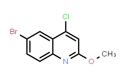 CAS No. 1705611-78-4, 6-Bromo-4-chloro-2-methoxyquinoline