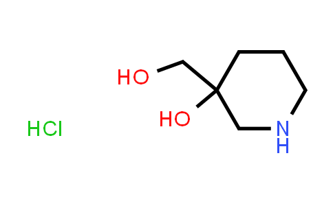 CAS No. 1706418-86-1, 3-(Hydroxymethyl)piperidin-3-ol hydrochloride