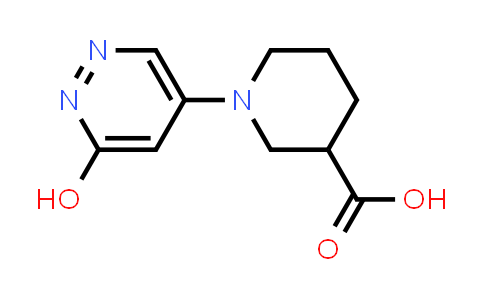 CAS No. 1706419-03-5, 1-(6-Hydroxypyridazin-4-yl)piperidine-3-carboxylic acid