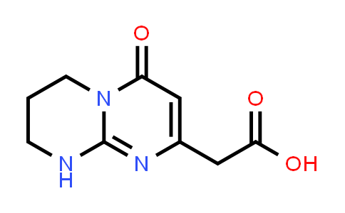 CAS No. 1706428-52-5, 2-(6-Oxo-1,3,4,6-tetrahydro-2H-pyrimido[1,2-a]pyrimidin-8-yl)acetic acid
