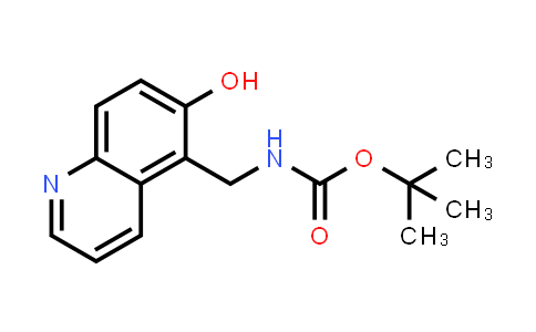 CAS No. 1706429-72-2, tert-Butyl N-[(6-hydroxyquinolin-5-yl)methyl]carbamate