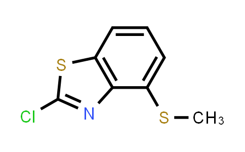 CAS No. 1706440-01-8, 2-Chloro-4-(methylthio)benzo[d]thiazole