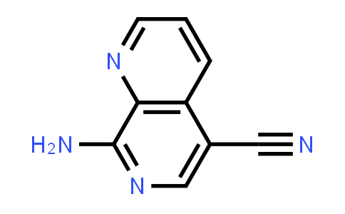 CAS No. 1706448-39-6, 8-Amino-1,7-naphthyridine-5-carbonitrile