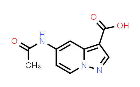 CAS No. 1706460-51-6, 5-Acetamidopyrazolo[1,5-a]pyridine-3-carboxylic acid