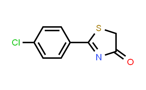 CAS No. 1706527-37-8, 2-(4-Chlorophenyl)-4(5H)-thiazolone