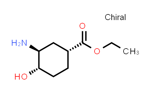 CAS No. 1707290-34-3, Ethyl (1R,3S,4S)-3-amino-4-hydroxycyclohexane-1-carboxylate