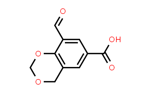 CAS No. 170807-21-3, 8-Formyl-4H-benzo[d][1,3]dioxine-6-carboxylic acid