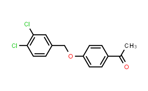 CAS No. 170916-55-9, 1-[4-[(3,4-Dichlorophenyl)methoxy]phenyl]ethanone