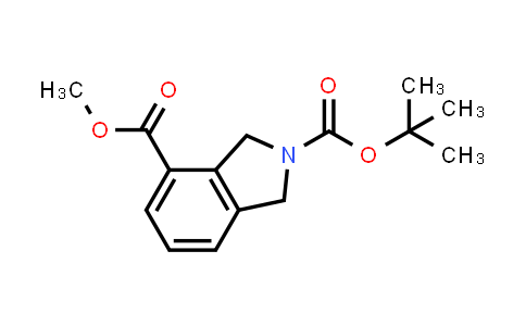 CAS No. 1710854-30-0, 2-tert-Butyl 4-methyl isoindoline-2,4-dicarboxylate