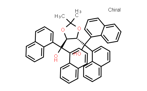 CAS No. 171086-52-5, (4S,5S)-2,2-dimethyl-α,α,α',α'-tetra-1-naphthalenyl-1,3-dioxolane-4,5-dimethanol