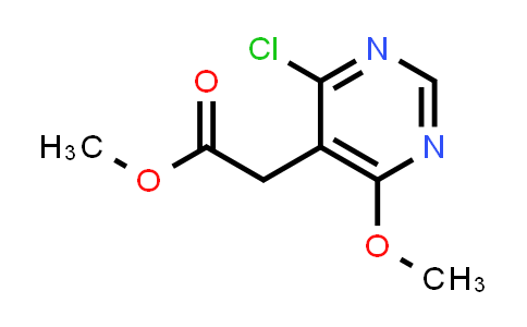 CAS No. 171096-34-7, Methyl 2-(4-chloro-6-methoxypyrimidin-5-yl)acetate