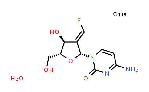 CAS No. 171176-43-5, Cytidine, 2'-deoxy-2'-(fluoromethylene)-, monohydrate, (2'E)-