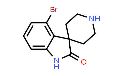 CAS No. 1713164-01-2, 4-Bromospiro[indoline-3,4'-piperidin]-2-one