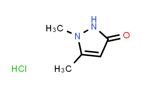 CAS No. 1714081-03-4, 1,5-Dimethyl-2,3-dihydro-1H-pyrazol-3-one hydrochloride