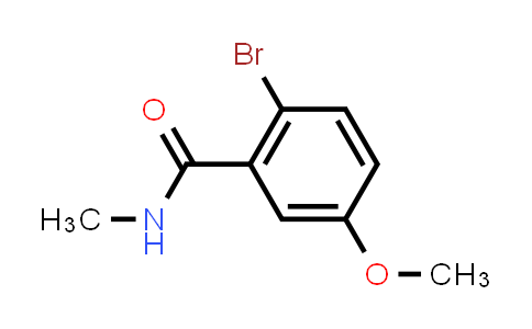 CAS No. 171425-69-7, 2-Bromo-5-methoxy-N-methylbenzamide