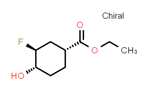 CAS No. 1715034-50-6, Ethyl (1R,3S,4S)-3-fluoro-4-hydroxycyclohexane-1-carboxylate