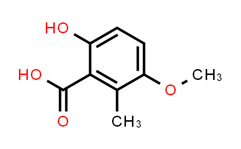 CAS No. 17155-46-3, 6-Hydroxy-3-methoxy-2-methylbenzoic acid