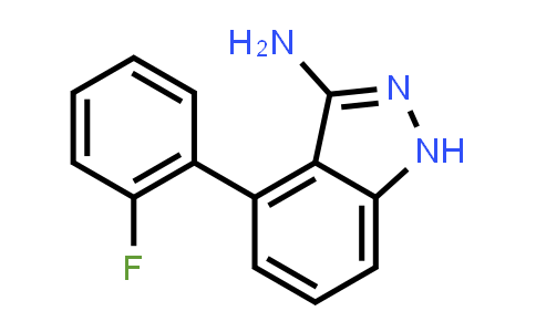 DY531282 | 1715912-51-8 | 4-(2-Fluorophenyl)-1H-indazol-3-amine