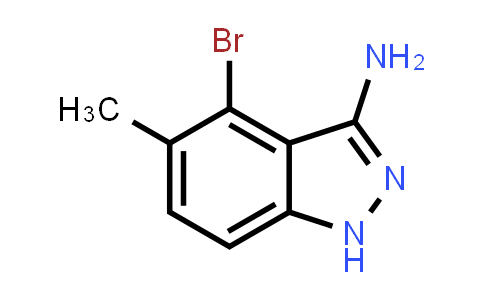 CAS No. 1715912-74-5, 4-Bromo-5-methyl-1H-indazol-3-amine