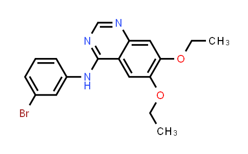CAS No. 171745-13-4, 4-Quinazolinamine, N-(3-bromophenyl)-6,7-diethoxy-