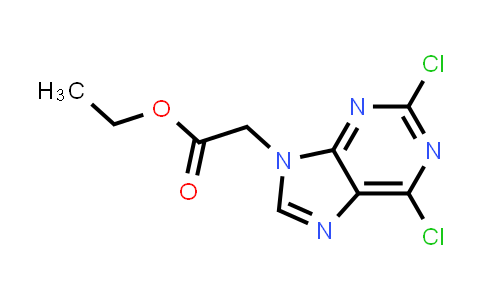 CAS No. 171827-50-2, Ethyl 2,6-dichloro-9H-purine-9-acetate
