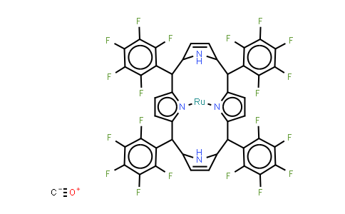 CAS No. 171899-61-9, Carbonyl[5,10,15,20-tetrakis(2,3,4,5,6-pentafluorophenyl)-21H,23H-porphinato]ruthenium(II)