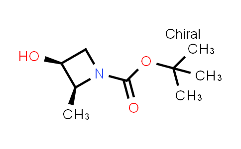 CAS No. 171919-81-6, tert-Butyl (2S,3S)-3-hydroxy-2-methylazetidine-1-carboxylate