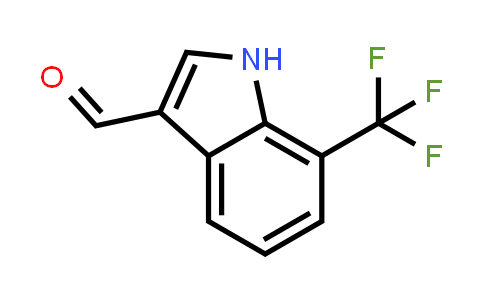 CAS No. 172216-99-8, 7-(Trifluoromethyl)-1H-indole-3-carbaldehyde