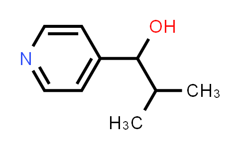 CAS No. 172219-15-7, 2-Methyl-1-(pyridin-4-yl)propan-1-ol