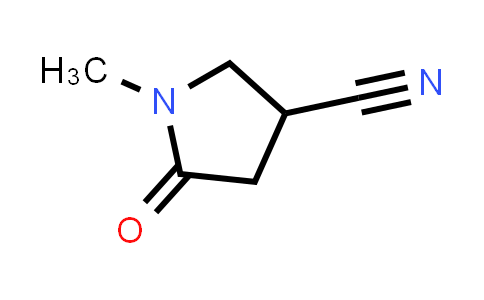 CAS No. 172261-37-9, 1-Methyl-5-oxopyrrolidine-3-carbonitrile