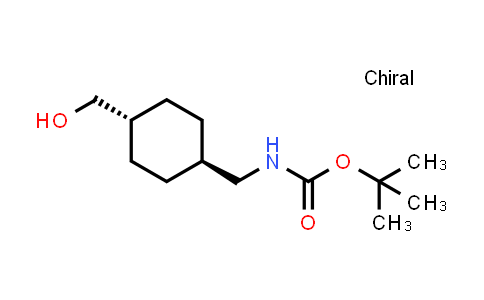 CAS No. 172348-63-9, tert-Butyl (trans-4-hydroxymethylcyclohexylmethyl)carbamate