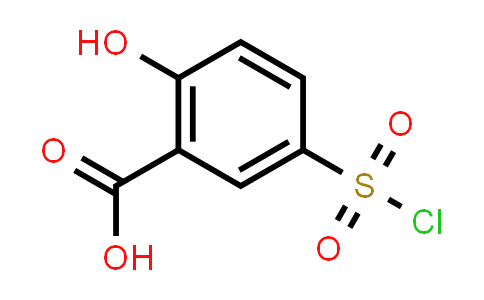 CAS No. 17243-13-9, 2-Hydroxy-5-chlorosulfonylbenzoic acid